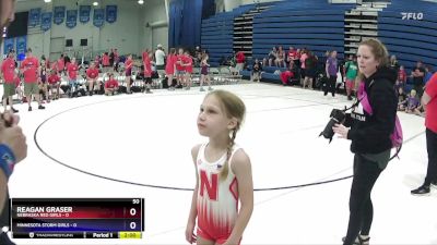55 lbs Round 4 (6 Team) - Cosette McNiel, Nebraska Red Girls vs Kinsley Kothenbeutel, Minnesota Storm Girls