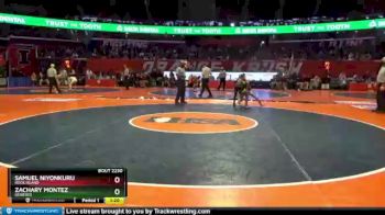 2 lbs Cons. Round 2 - Zachary Montez, Geneseo vs Samuel Niyonkuru, Rock Island