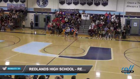 Redlands High School - Redlands High School [2022 Junior Varsity - Song/Pom - Novice Day 1] 2022 USA Southern California Regional II