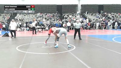 128-I lbs Round Of 16 - Noah Khafagi, RedNose Wrestling School vs Leo Lamore, Fisheye