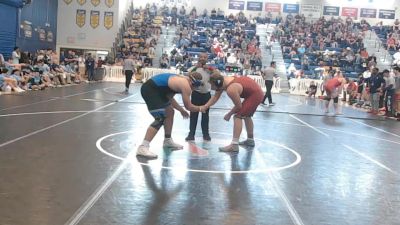 285 lbs Semifinals (8 Team) - Leyland Callahan, Lake Gibson vs Jaxon Newton, Charlotte Hs
