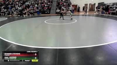 60 lbs Cons. Round 3 - Rynner Stevens, Phenom vs Max Jansing, Prodigy Wrestling