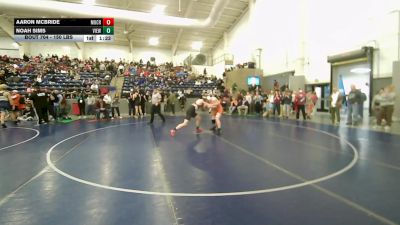 150 lbs Quarters - Noah Sims, Viewmont vs Aaron McBride, Mountain Crest