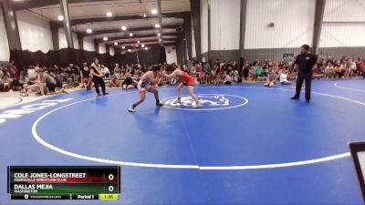 165 lbs Cons. Round 2 - Dallas Mejia, Washington vs Cole Jones-Longstreet, Marysville Wrestling Club