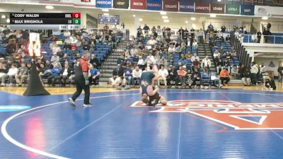 165 lbs Semifinal - Cody Walsh, Drexel vs Max Brignola, Lehigh