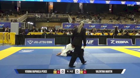 Valentina Martin vs Verona Raphaela Pesce 2026 Pan Jiu Jitsu IBJJF Championship