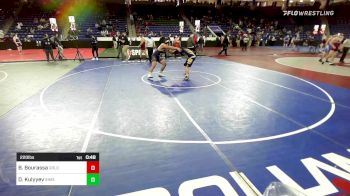 220 lbs Round Of 64 - Braydon Bourassa, Greater Lowell vs Dayanch Kulyyev, Simsbury