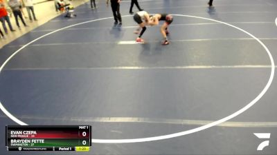 102 lbs Finals (2 Team) - Brayden Fette, Farmington vs Evan Czepa, New Prague