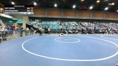 155 lbs Cons. Round 4 - Lucy Curtis, Oakridge vs Zoe Rasmussen, Churchill County