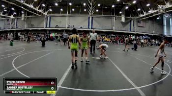 80 lbs Round 5 (6 Team) - Tyler Gieger, Buxton vs Zander Hostelley, Headhunters