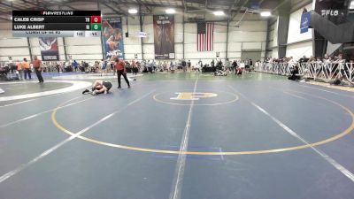 120 lbs Consi Of 64 #2 - Caleb Crisp, TN vs Luke Albert, RI