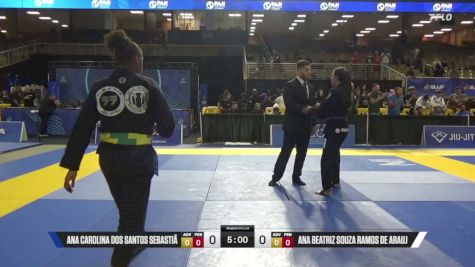 Ana Beatriz Souza Ramos De Arauj vs Ana Carolina Dos Santos Sebastiã 2026 Pan Jiu Jitsu IBJJF Championship