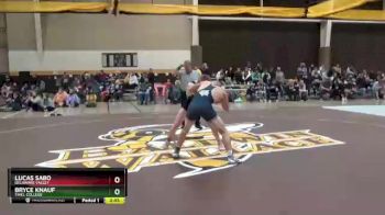 141 lbs Cons. Round 2 - Lucas Sabo, Delaware Valley vs Bryce Knauf, Thiel College