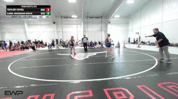 120 lbs 3rd Place - Taylor Covel, Choctaw Girls A vs Lana Vaughan-Dock, Guthrie