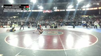 138 lbs Champ. Round 2 - Brayden Rangel-Giesking, Bend Senior vs Wayland Holmberg, Davenport
