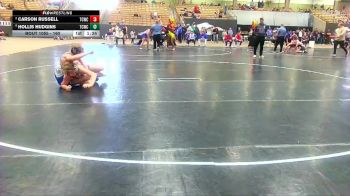 160 lbs Semifinal - Hollis Hudgins, Team Clarksville TCWC vs Carson Russell, Higher Calling Wrestling