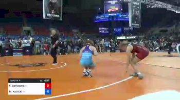 144 lbs Consi Of 4 - Faith Bartoszek, Wisconsin vs Maddie Kubicki, Missouri