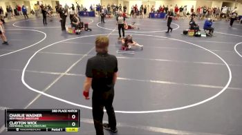 83 lbs 3rd Place Match - Clayton Wick, Centennial Youth Wrestling vs Charlie Wagner, New Prague Wrestling