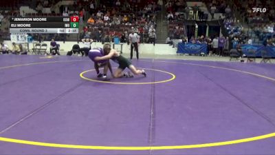 174 lbs Cons. Round 3 - Jemarion Moore, University Of The Ozarks vs Eli Moore, Illinois Wesleyan