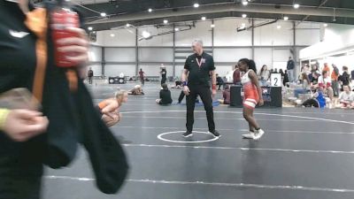 124 lbs Quarters - Faith Hand, Indiana University vs Molly Allen, Cowgirls Wrestling Club