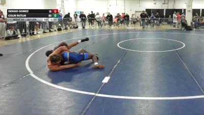 150 lbs Round Of 128 - Sergio Gomez, CA vs Colin Rutlin, MO