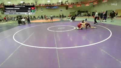 141 lbs Semifinal - Cade Willis, Augsburg vs Dresden Grimm, Coe