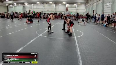 88 lbs Round 4 (6 Team) - Connor Howe, Mat Assassins vs Ty Silverstrim, CTWHALE