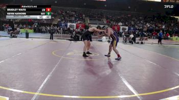 190 lbs Cons. Round 2 - Kevin Hathorn, Rocky Mountain vs Bradley Waits, Lewiston