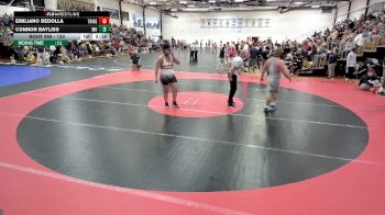 133 lbs Cons. Round 3 - Connor Bayliss, Marian vs Emiliano Bedolla, Trine