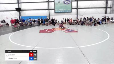 105 kg Quarterfinal - Caroline Biegel, Cordoba Trained vs Lily Decker, MGW Monkey Business