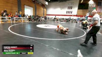 152 lbs Cons. Semi - Beau Russell, Natrona County vs Porter Merritt, Star Valley