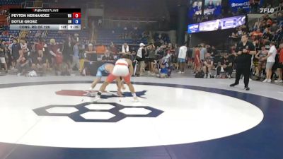 132 lbs Cons. Rd Of 128 - Peyton Hernandez, WA vs Doyle Grosz, OH