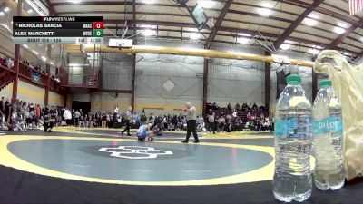 126 lbs Champ. Round 2 - Nicholas Garcia, Marmion Academy vs Alex Marchetti, Wyoming Seminary (PA)