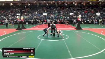 120 lbs Cons. Round 4 - Noah Hurst, BEA2 vs Gable Dean, Unattached