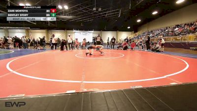 55 lbs Semifinal - Zane Montoya, Juggernaut Wrestling Club vs Bentley Story, Shelton Wrestling Academy