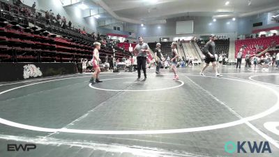 73 lbs 3rd Place - Stetson Rutherford, Grove Takedown Club vs Brantley Wisdom, Caney Valley Wrestling