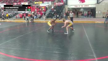 133 lbs Cons. Round 1 - Zyan Westbrook, Quincy vs Malicha Brown, Northeastern Oklahoma A&M