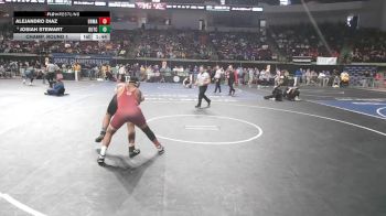 D 1 215 lbs Champ. Round 1 - Alejandro Diaz, Brother Martin vs Josiah Stewart, Dutchtown