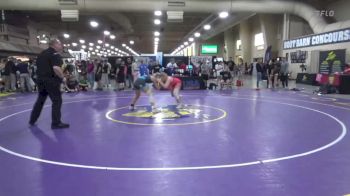 122 lbs Cons 16 #2 - Gracie Guarino, Illinois vs Destiney Lofton, Summit Wrestling Academy