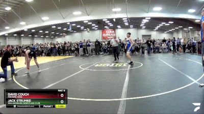 106 lbs Cons. Round 2 - Jack Strumke, Williamsburg Wrestling Club vs David Couch, Machine Shed