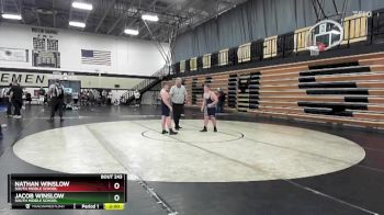 185 lbs Cons. Semi - Nathan Winslow, South Middle School vs Jacob Winslow, South Middle School