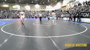 160 lbs Round Of 16 - Kyson Kroeger, Granite Hills (El Cajon) vs Rhodes Molenda, Oklahoma Wrestling Academy