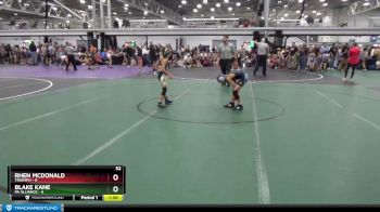 52 lbs Round 4 (10 Team) - Blake Kane, PA Alliance vs Rhen McDonald, Triumph