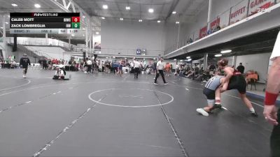 157 lbs Round 5 (6 Team) - Caleb Mott, Barn Brother WC vs Zack Lombreglia, Iron Horse White