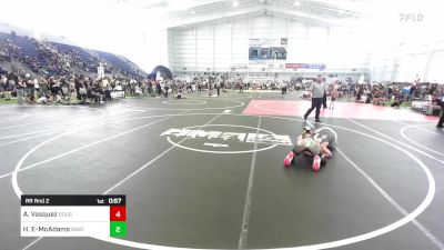 130 lbs Rr Rnd 2 - Adam Vasquez, Rough House vs Hunter Esquibel-McAdams, Swat