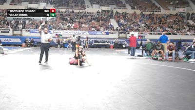 122-D2 Champ. Round 1 - Zulay Osuna, Salpointe Catholic High School vs Nannabah Haskan, Monument Valley High School
