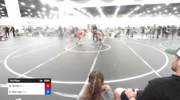 116 lbs 3rd Place - Kylie Smith, Silverback WC vs Caterina Barriga, Apex Wr Ac