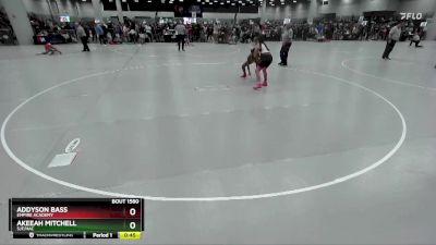 106-116 lbs Round 3 - Akeeah Mitchell, SJF/HAC vs Addyson Bass, Empire Academy