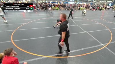 144 lbs Champ. Round 1 - Liam Fitzpatrick, Unattached vs Anthony L. Moreno, New York Military Academy