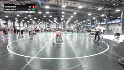 120 lbs Rr Rnd 1 - Nick Desisto, Doughboy Gold vs Lukas Smith, All-American Wrestling Club HS